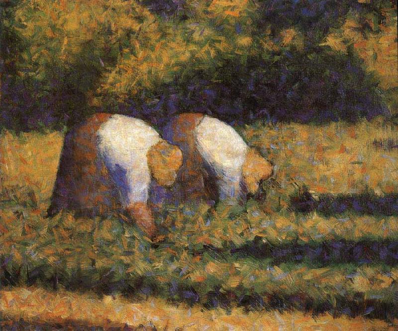 Georges Seurat The Countrywoman in the work France oil painting art